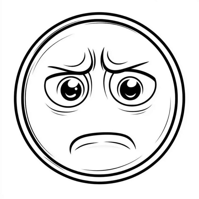 emoji de confuso para colorir 25 emoji de confuso para colorir 25