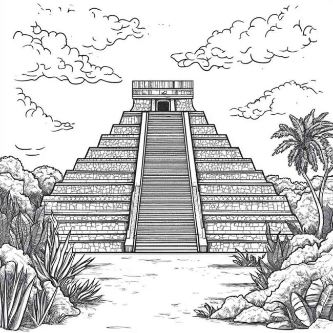 mexico para colorir 49