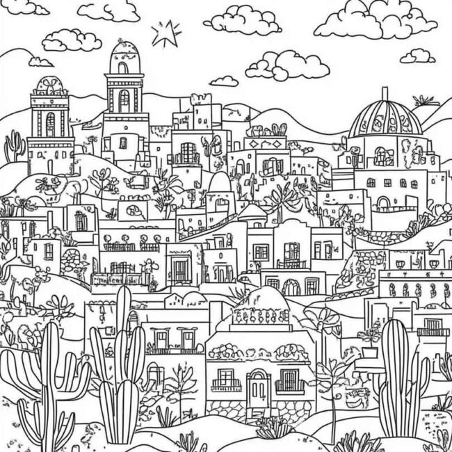 mexico para colorir 26