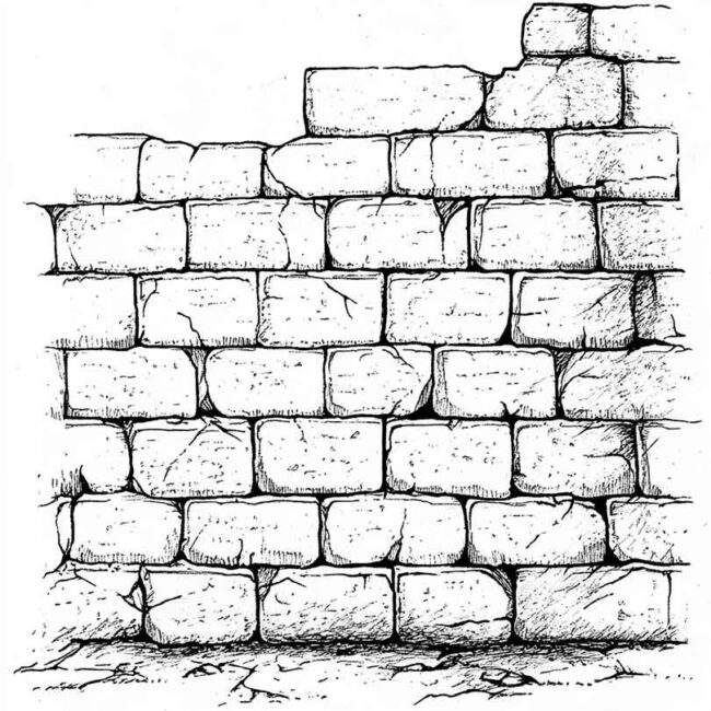 PAREDE DE TIJOLOS PARA COLORIR 7