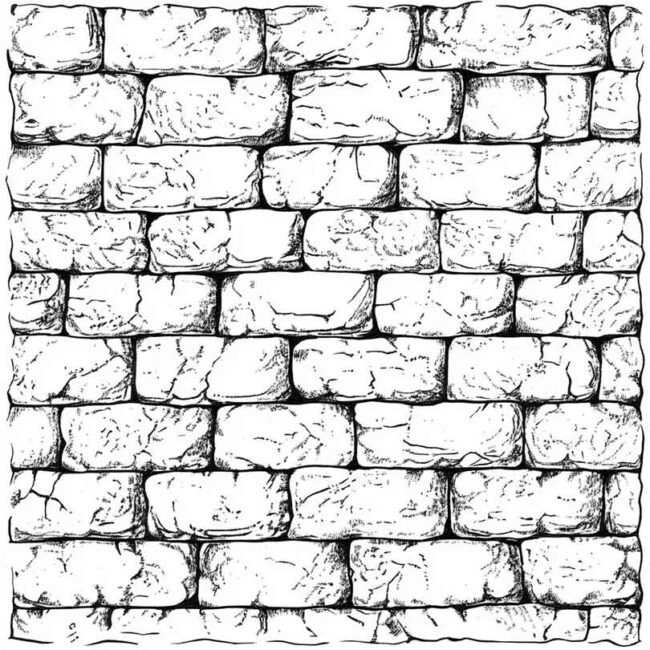 PAREDE DE TIJOLOS PARA COLORIR 36