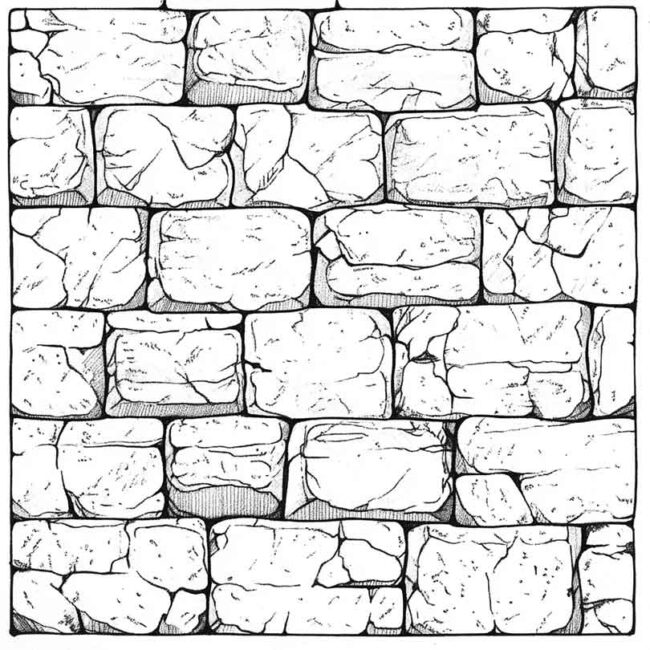 PAREDE DE TIJOLOS PARA COLORIR 12
