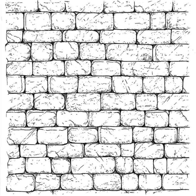 PAREDE DE TIJOLOS PARA COLORIR 18