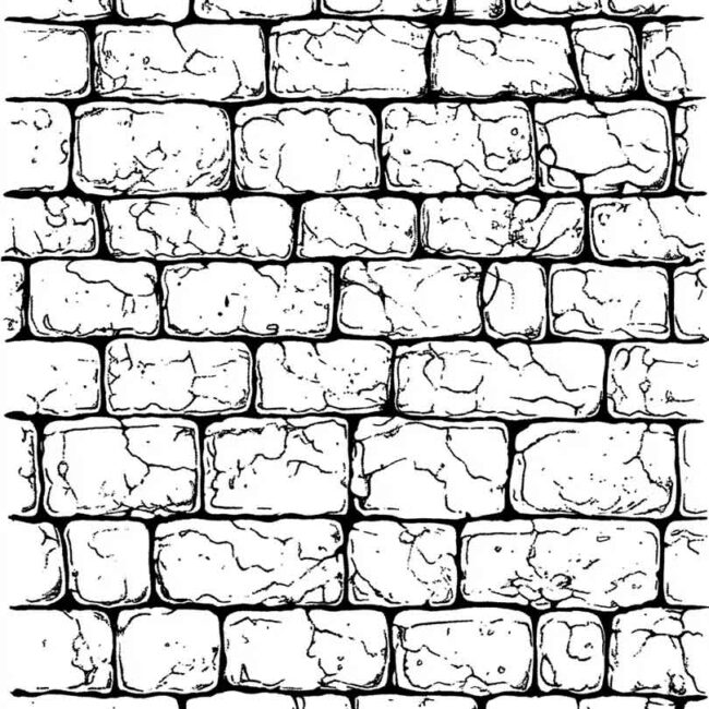PAREDE DE TIJOLOS PARA COLORIR 29
