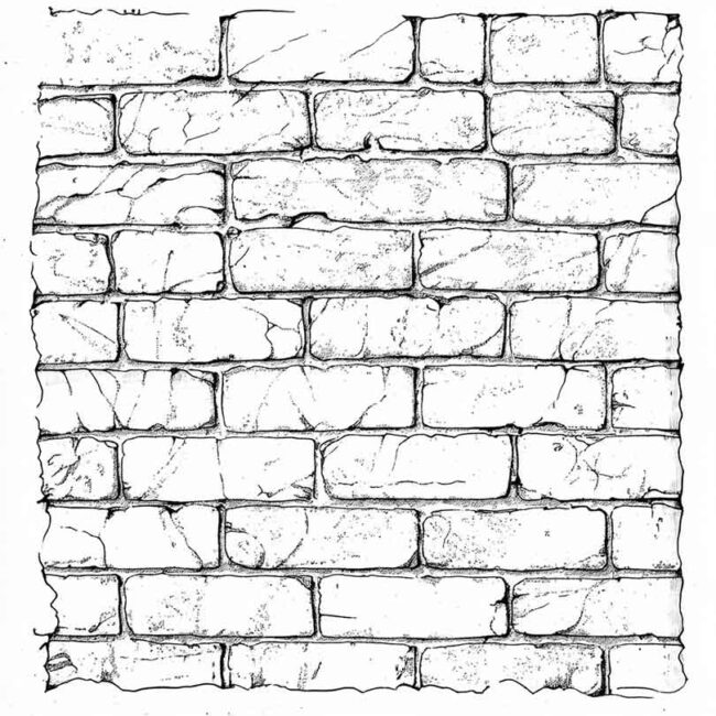 PAREDE DE TIJOLOS PARA COLORIR 35