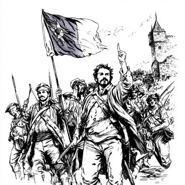 pintura de revolucao francesa para colorir 26