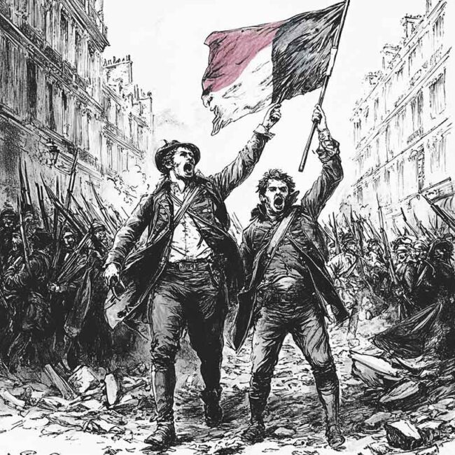 pintura de revolucao francesa para colorir 28