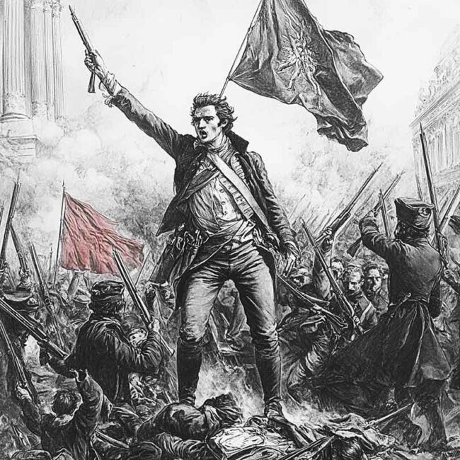 pintura de revolucao francesa para colorir 4
