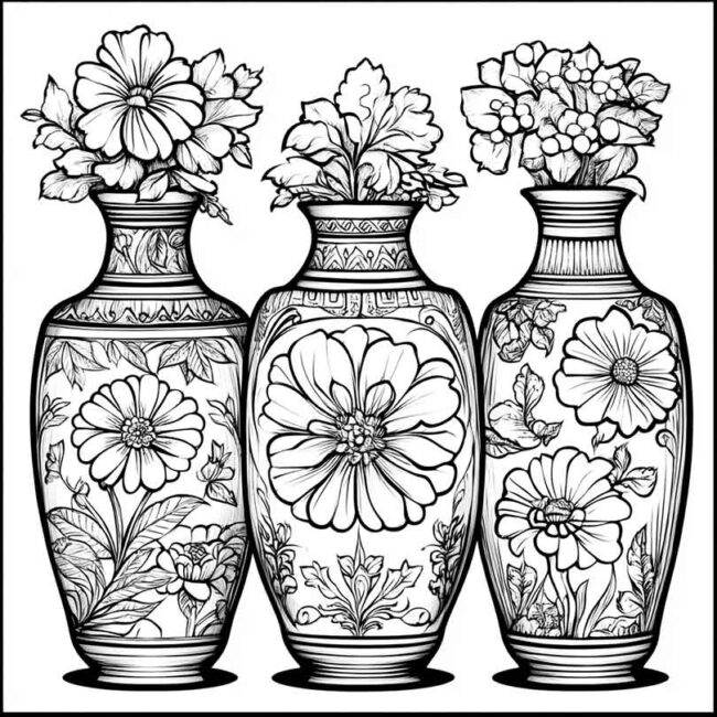 vaso indigena para colorir 18