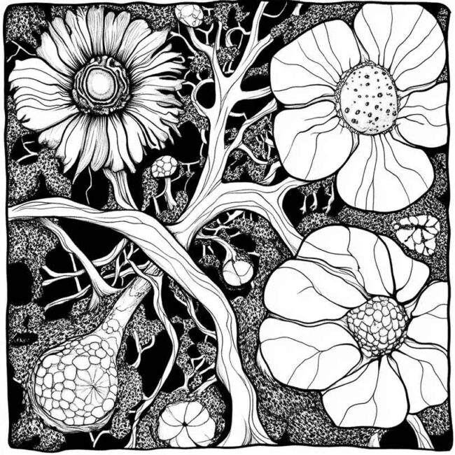 celula vegetal para colorir 9