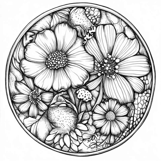 celula vegetal para colorir 10