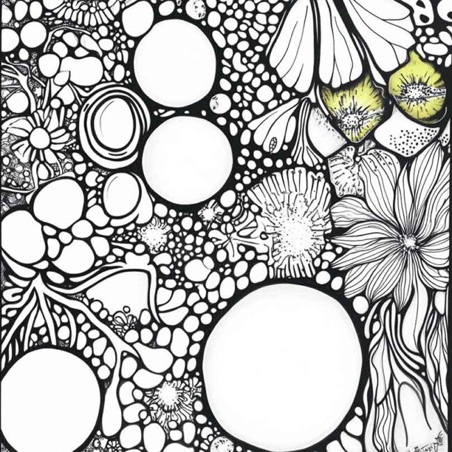 celula vegetal para colorir 34