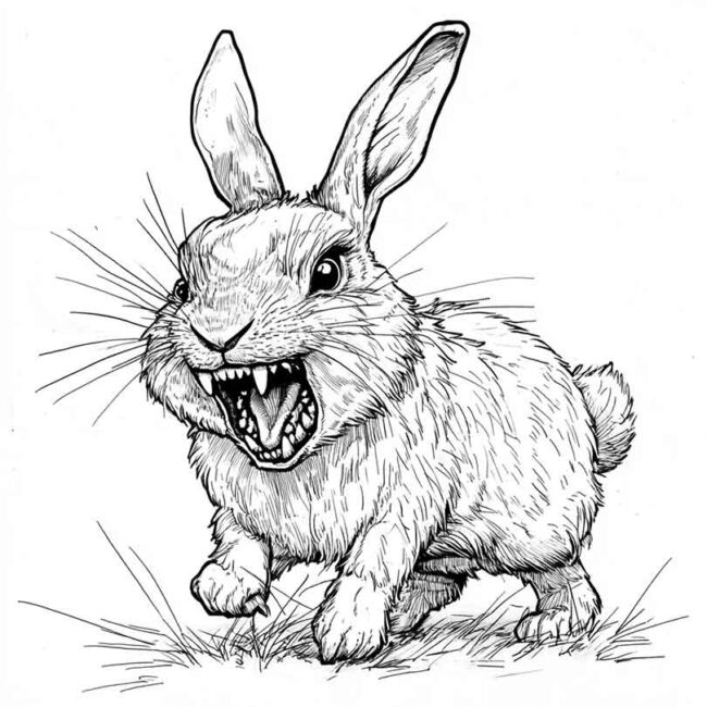 coelho para colorir 15