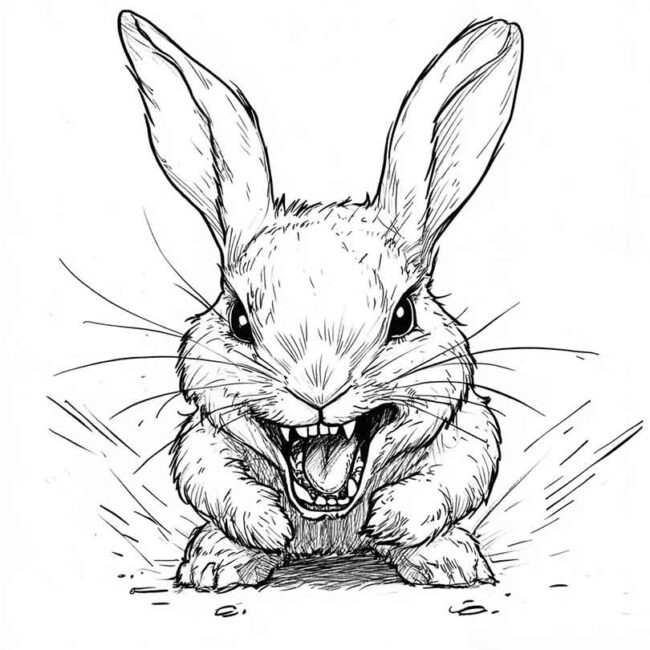 coelho para colorir 23