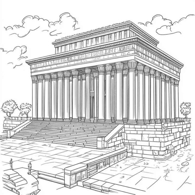 templo de salomao para colorir 39 templo de salomao para colorir 39