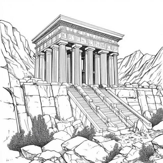 templo de salomao para colorir 44 templo de salomao para colorir 44