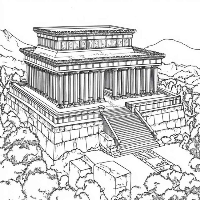 templo de salomao para colorir 47 templo de salomao para colorir 47