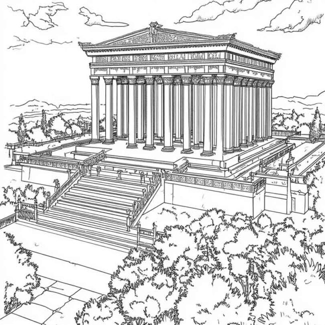 templo de salomao para colorir 41 templo de salomao para colorir 41