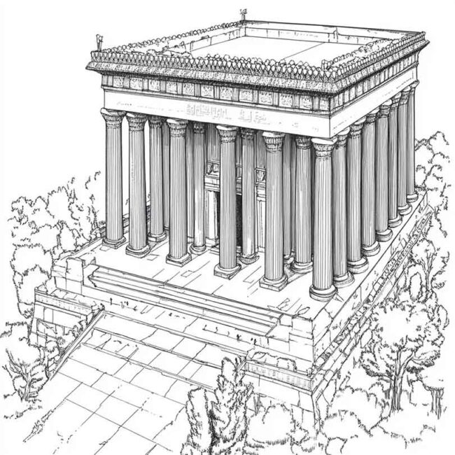 templo de salomao para colorir 31 templo de salomao para colorir 31