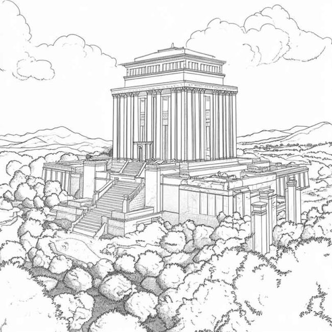 templo de salomao para colorir 40 templo de salomao para colorir 40
