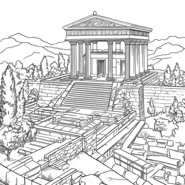 templo de salomao para colorir 32 templo de salomao para colorir 32