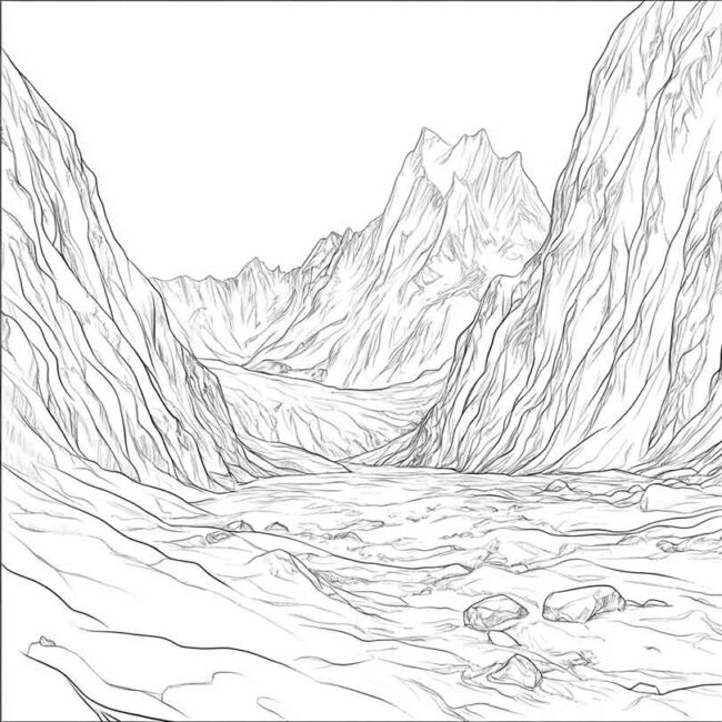 geleiras para colorir 32