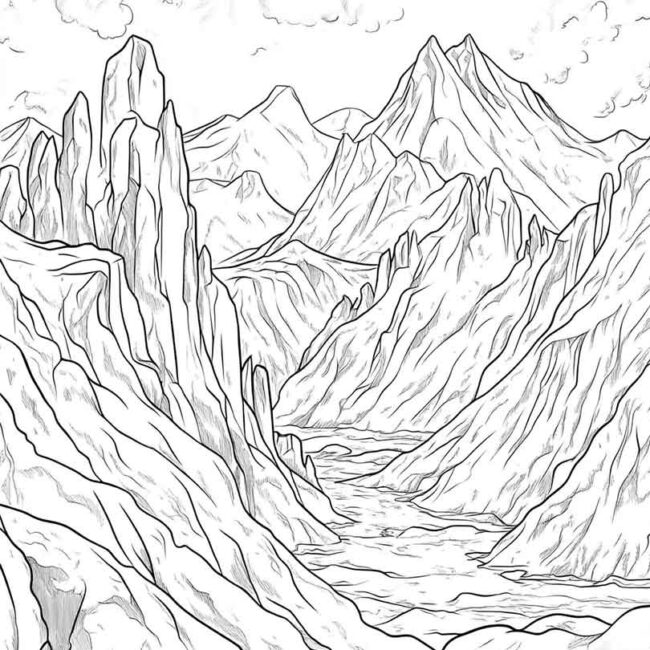 geleiras para colorir 23