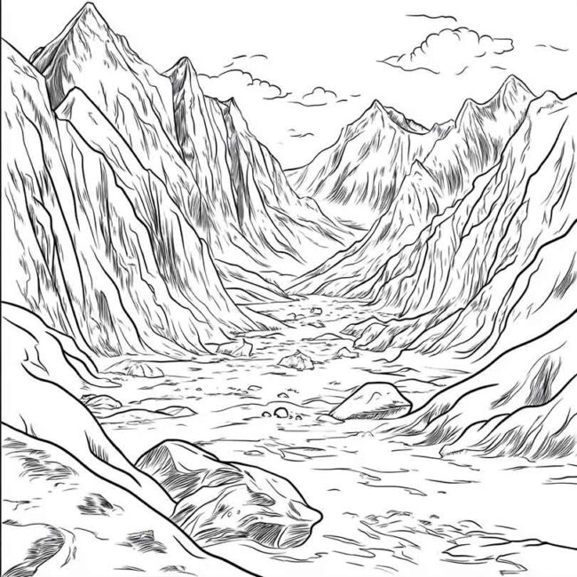 geleiras para colorir 27