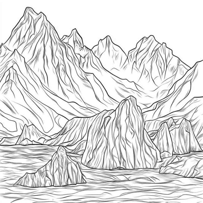 geleiras para colorir 28