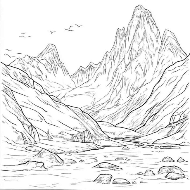 geleiras para colorir 38