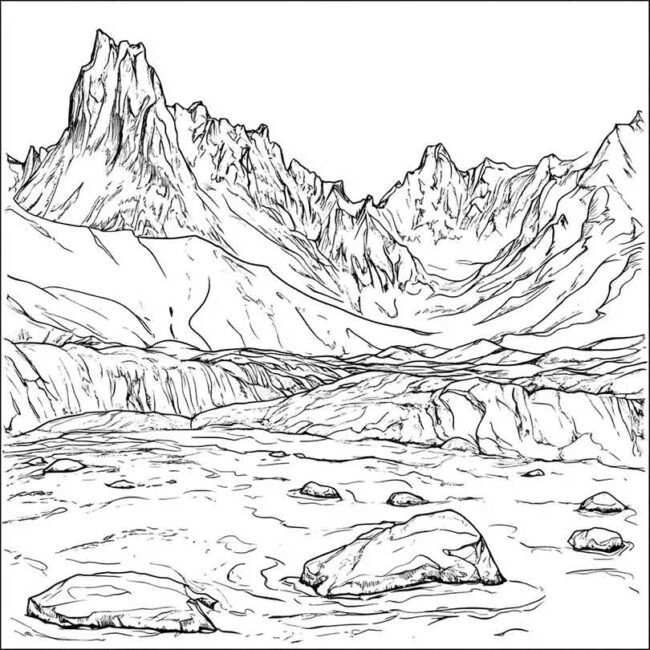geleiras para colorir 36