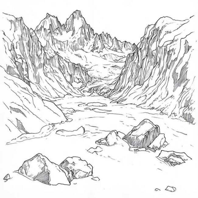 geleiras para colorir 26