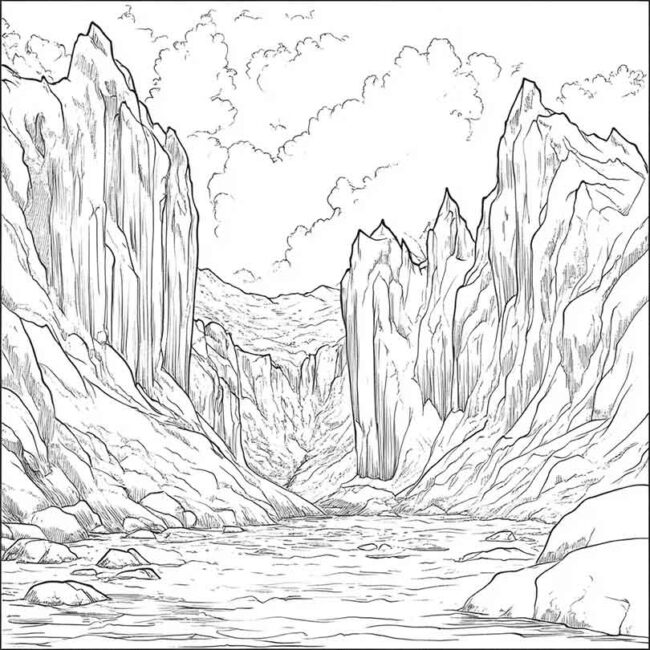 geleiras para colorir 21