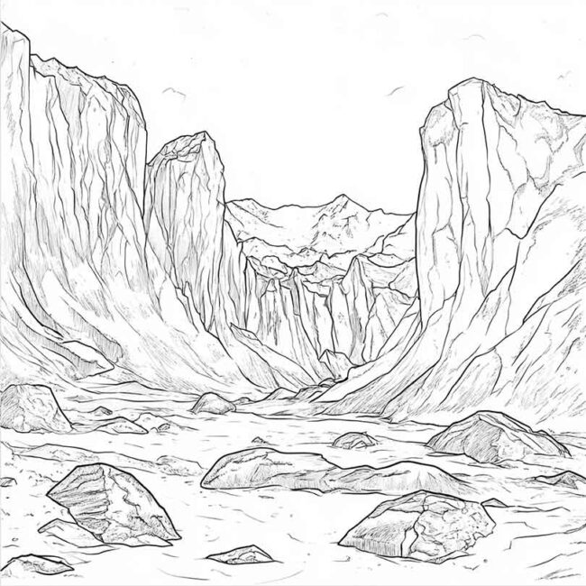 geleiras para colorir 25