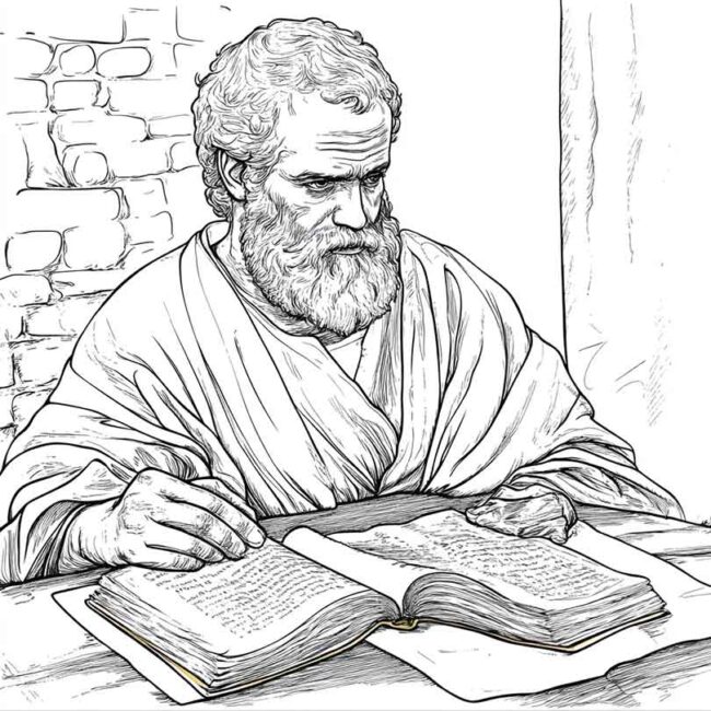apostolo paulo para colorir 7 apostolo paulo para colorir 7