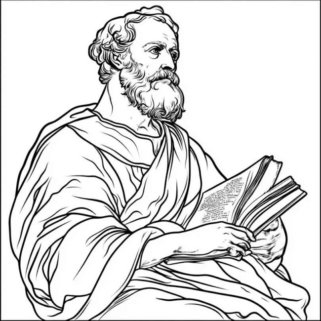 apostolo paulo para colorir 38 apostolo paulo para colorir 38