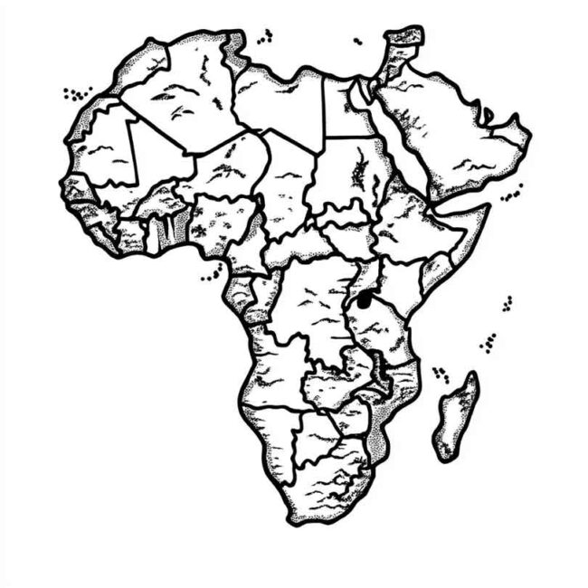 africa para colorir 48 africa para colorir 48
