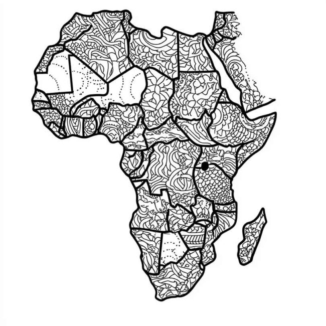 africa para colorir 37 africa para colorir 37