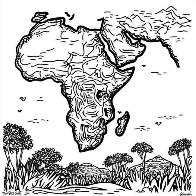 africa para colorir 31 africa para colorir 31