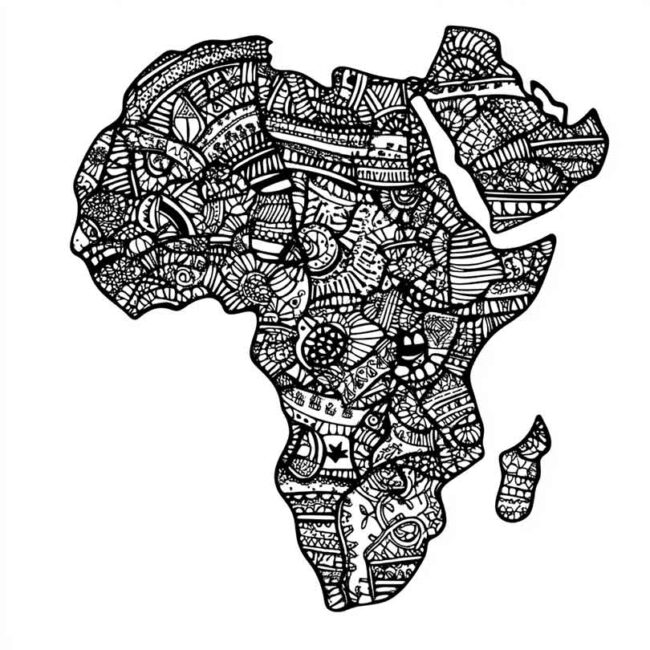africa para colorir 34 africa para colorir 34