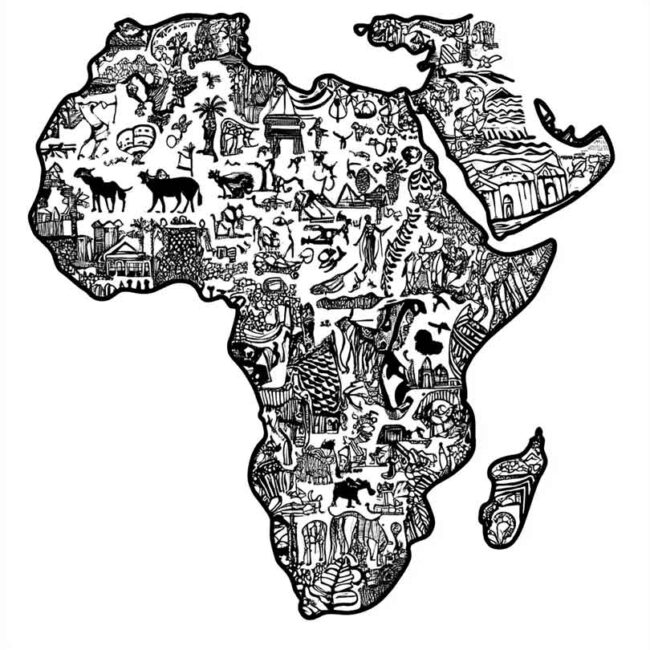 africa para colorir 22 africa para colorir 22