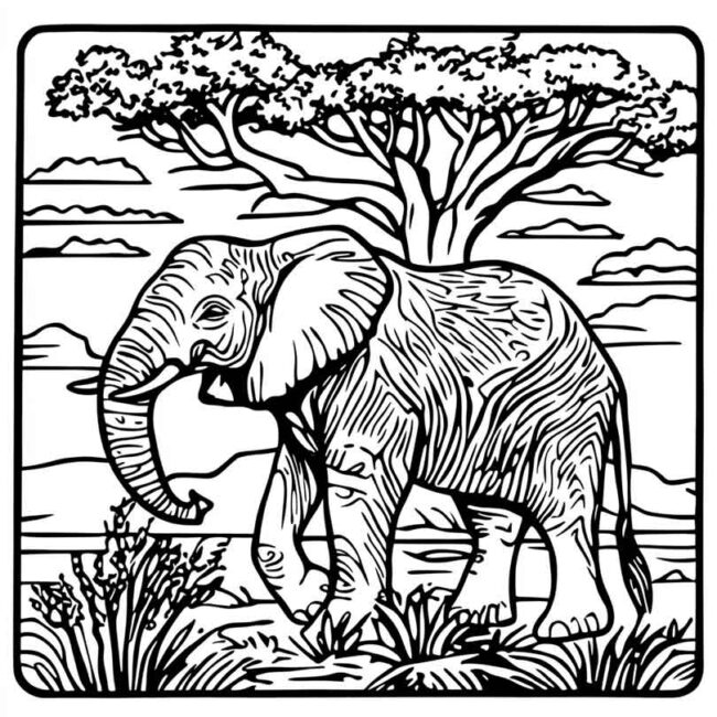 africa para colorir 23 africa para colorir 23