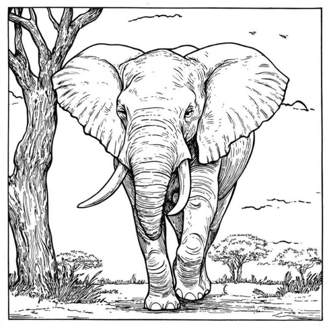 africa para colorir 17 africa para colorir 17