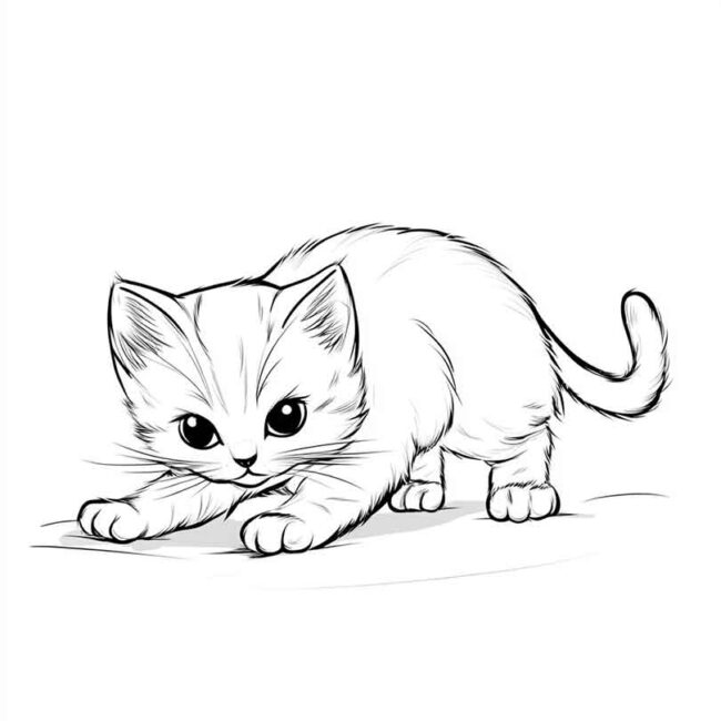 gatinho se espreguicando 16