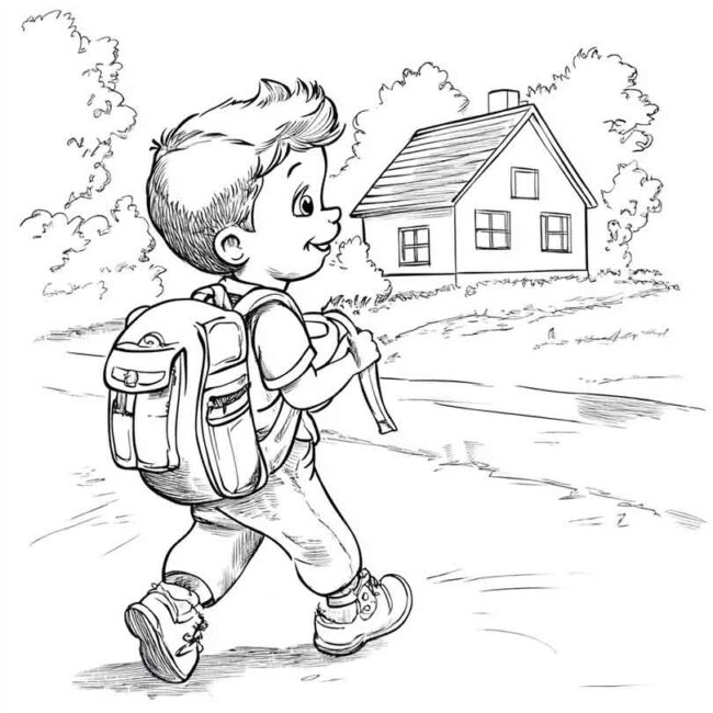 desenho de crianca indo para escola 38 desenho de crianca indo para escola 38