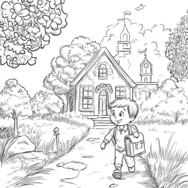 desenho de crianca indo para escola 37 desenho de crianca indo para escola 37