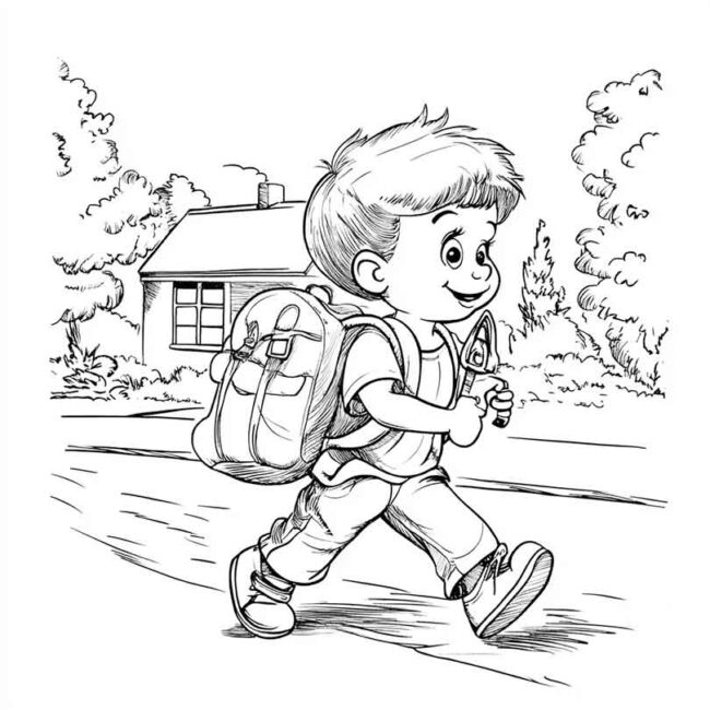 desenho de crianca indo para escola 35 desenho de crianca indo para escola 35
