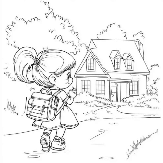 desenho de crianca indo para escola 14 desenho de crianca indo para escola 14