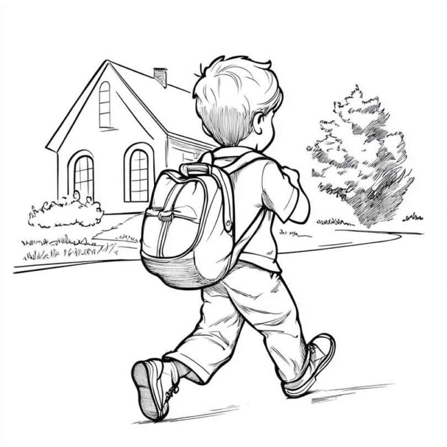 desenho de crianca indo para escola 22 desenho de crianca indo para escola 22