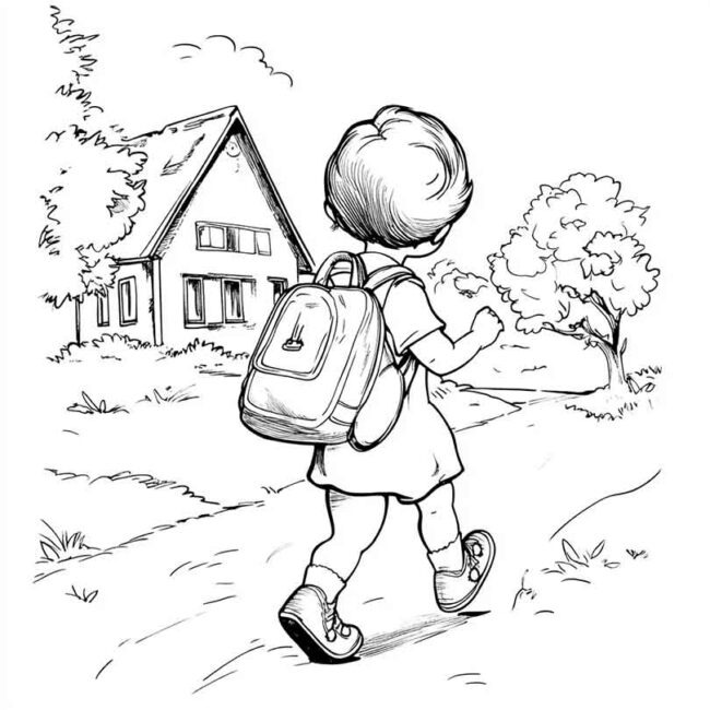 desenho de crianca indo para escola 20 desenho de crianca indo para escola 20
